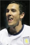 Aston Villa midfielder Stewart Downing