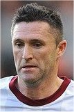 Aston Villa striker Robbie Keane