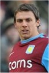 Aston Villa defender Stephen Warnock